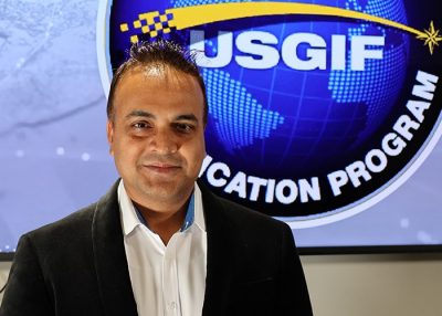 Santosh Rijal is Virginia Tech's coordinator of the GEOINT certificate. He teaches courses in geospatial subjects such as modeling with GIS and remote sensing.