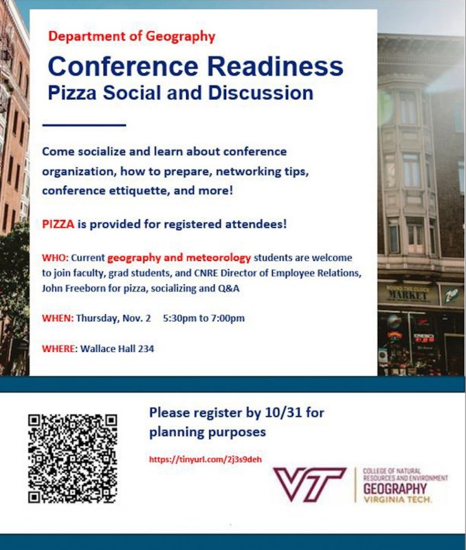 Conference readiness talk